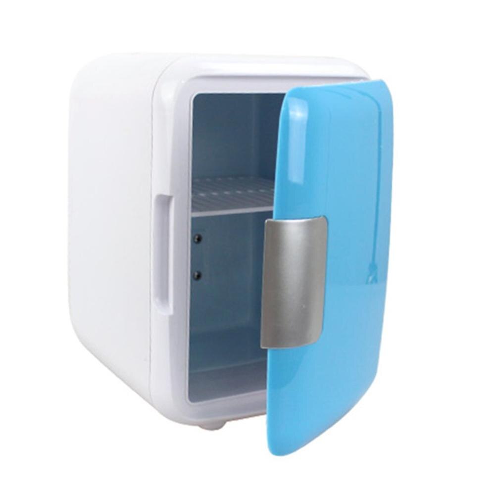 4L Mini Fridge Refrigerator Portable Car Freezer Car Refrigerator Cooler Heater Universal Vehicle Parts: blue