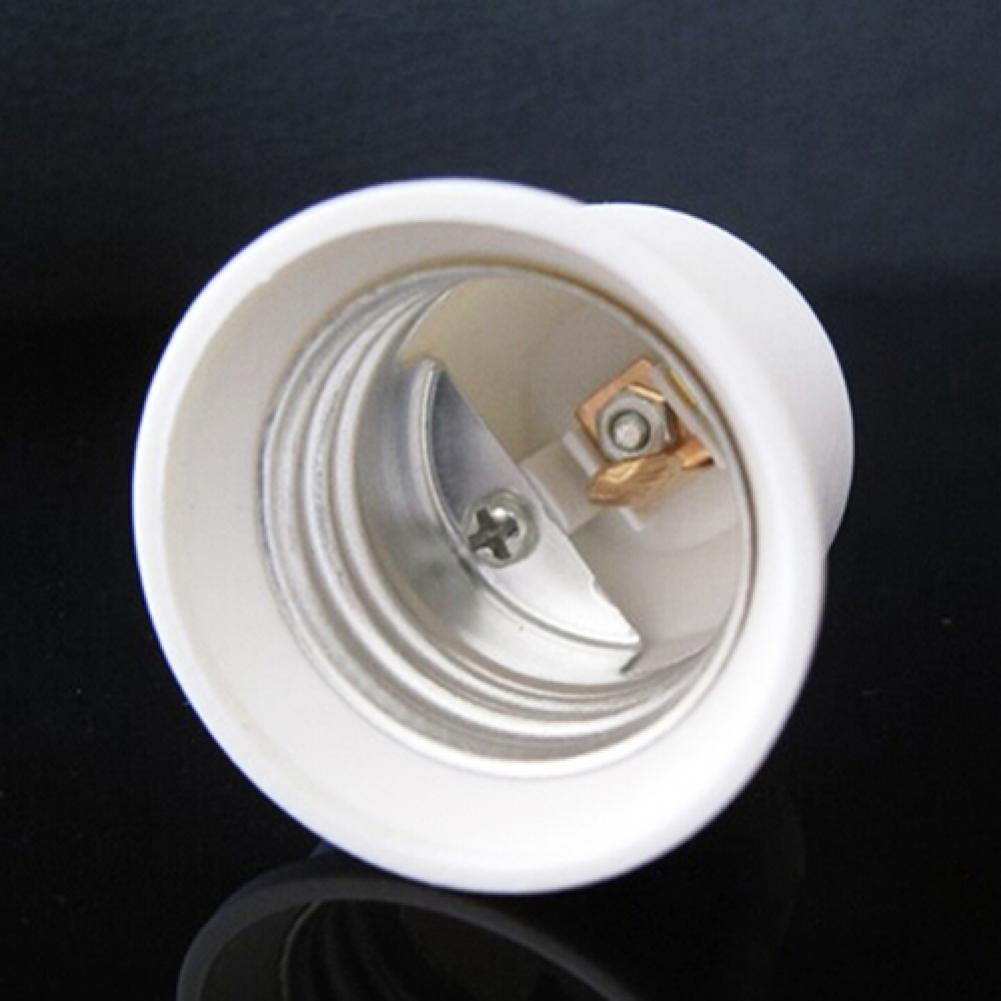 Fireproof Plastic Converter E12 to E26 / E27 Adapter Conversion Socket Socket Light Bulb Adapter Lamp Holder
