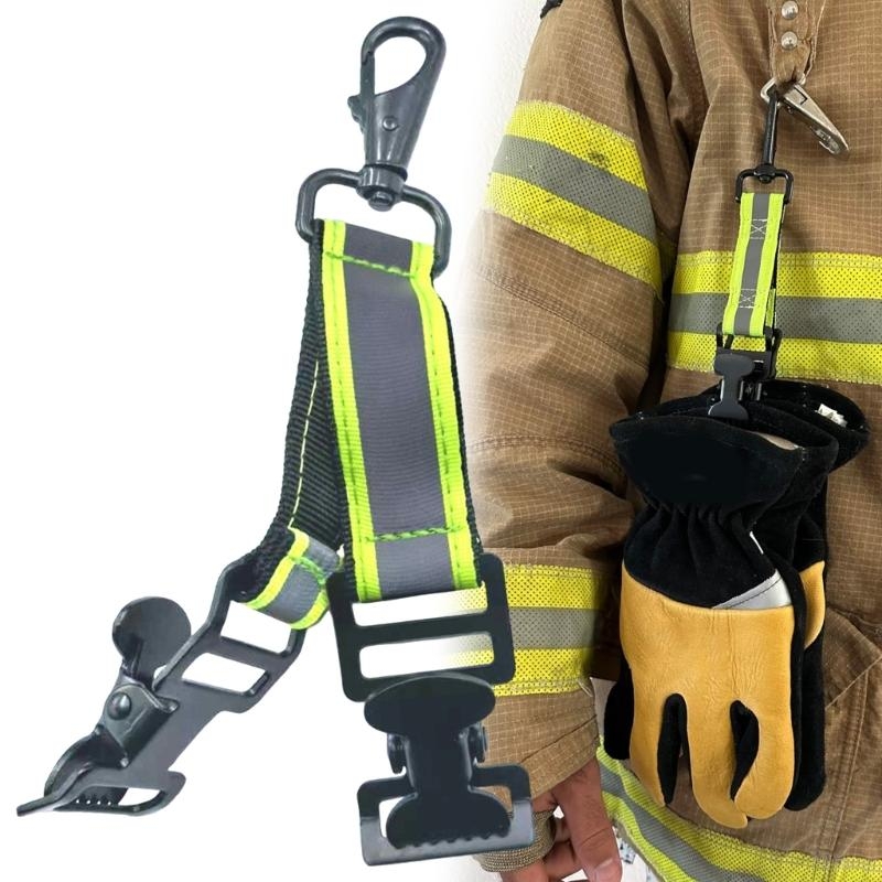 Gloves Keeper Firefighter Glove Strap Convenient Green Grey Labor Work Clamp Mitten Clips Multifunction Portable Gloves Clamps