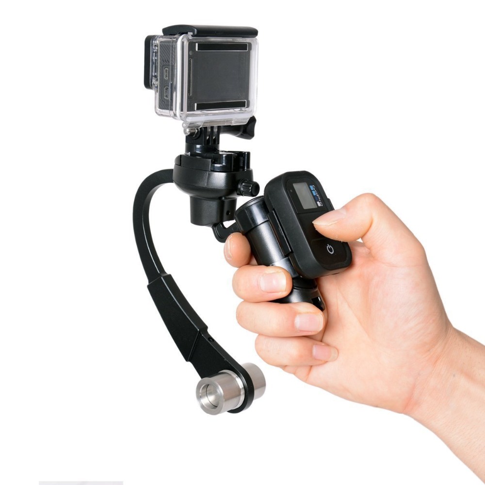 Professionele Mini Handheld Camera Stabilisator Video Steadicam Gimbal voor Gopro go pro Hero 3 + 4 Actie Camera