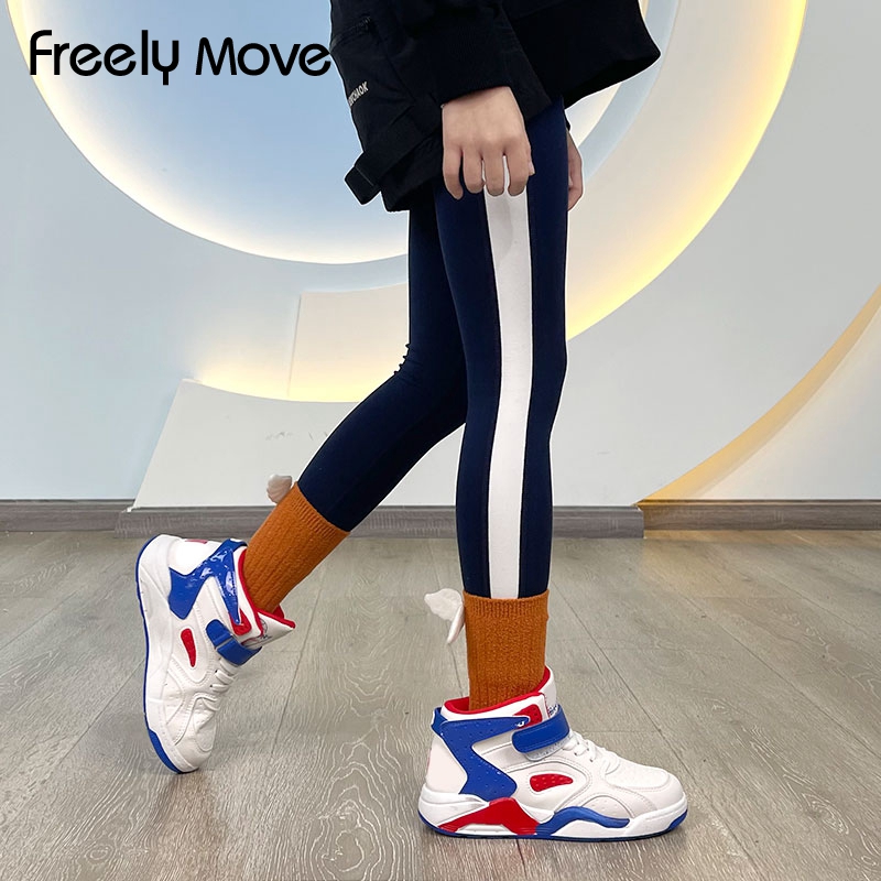 Sposta liberamente i nuovi pantaloni da bambina per bambina pantaloni lunghi a vita alta Set di abbigliamento sportivo per bambini