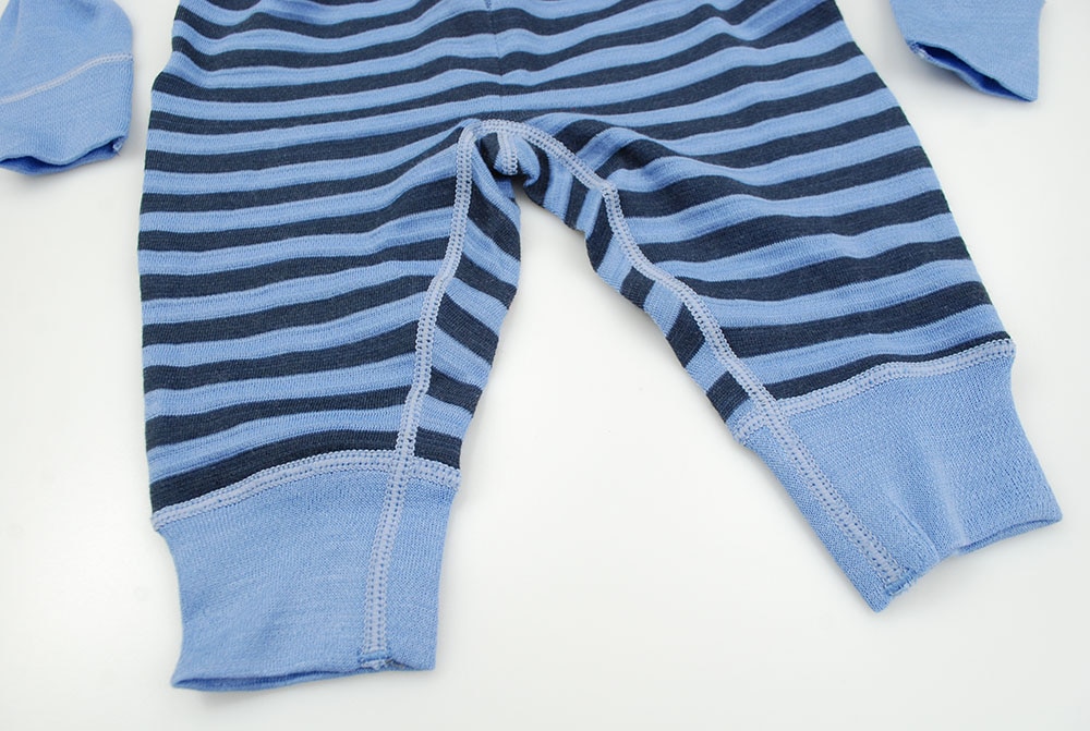 Merino wool bamboo fiber baby romper born baby clothes long sleeve with zipper