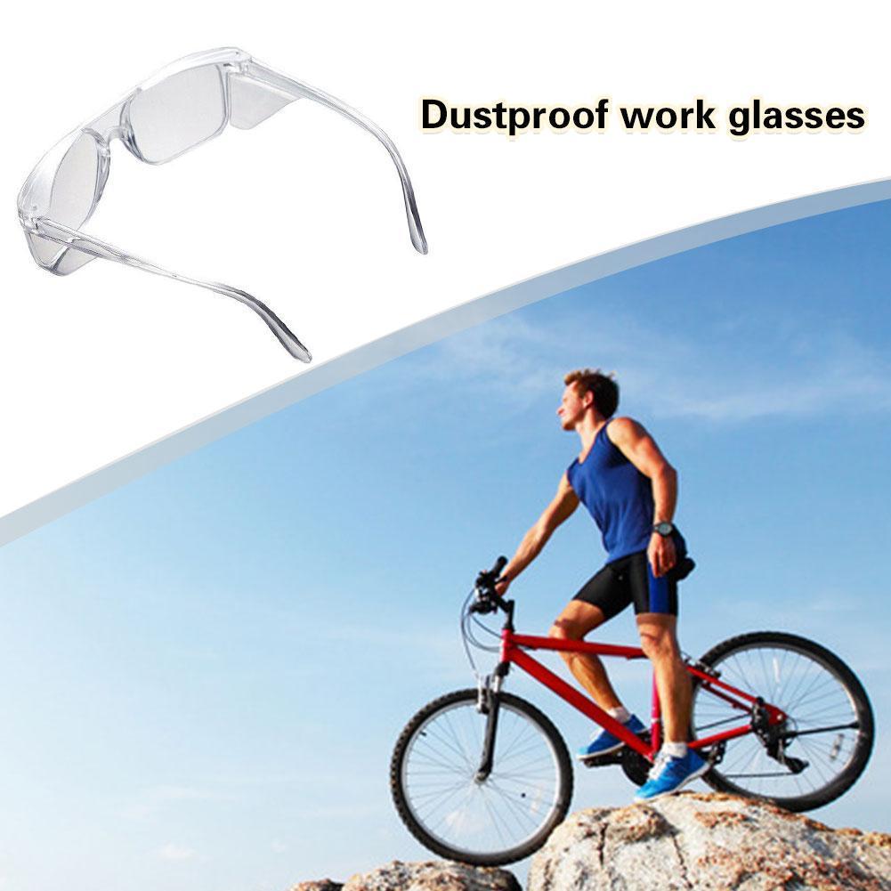 Clear Vented Safety Goggles Eye Protection Protective Glasses Anti Lab Fog Glasses Dust-proof Transparent G8G9