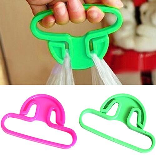 Practical Bag Lifter Shopping Bag holder Tool Handle Carry Bag Hanging Ring Relaxed Carry Food Machine Tools