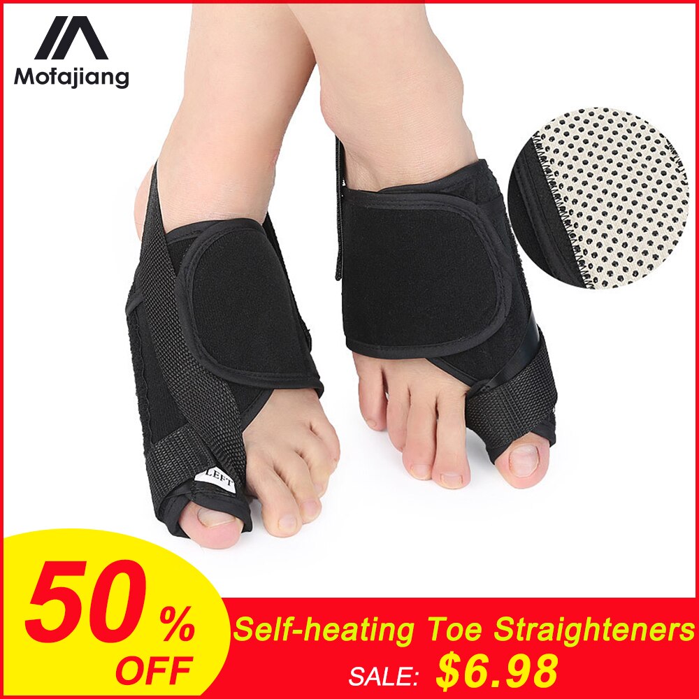 Zelfopwarming Teen Stijltangen Voet Duim Tenen Valgus Orthesen Corrector Hallux Pedicure Foot Care Tool Spalk Pijnbestrijding