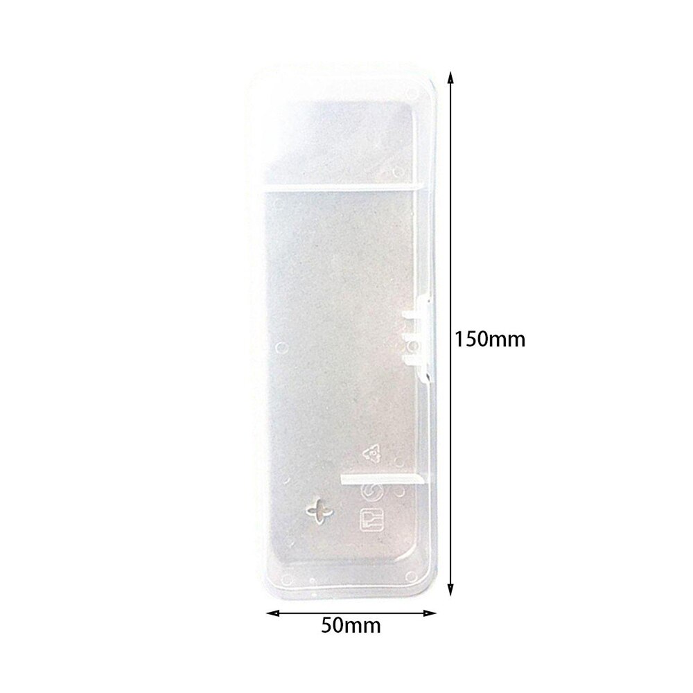 1pc bärbara resor herr rakhyvel fodral plast rakblad förvaring låda rakning maskin behållare hållare rakapparat låda