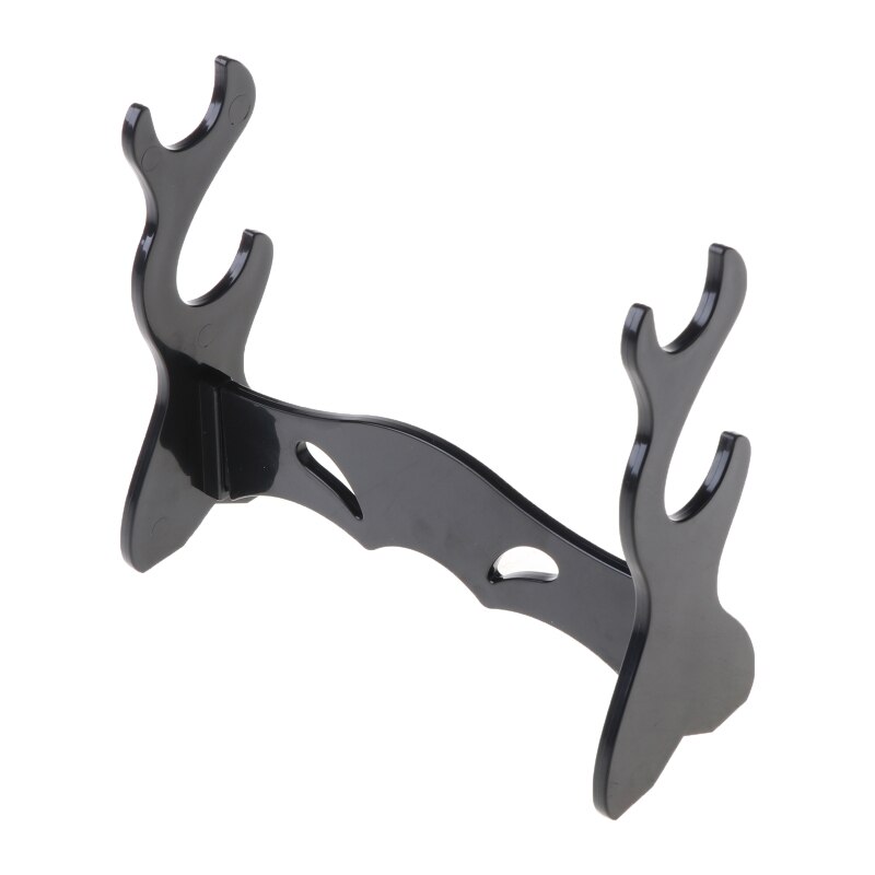 Two Tiers Holder Display Stand / Acrylic Bracket Rack for Cartoon and Comics Show Sword Magic Wand Collection