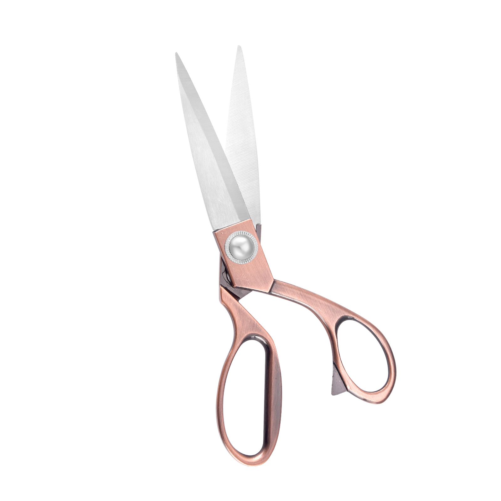 Tijeras de sastre profesionales, tijeras de costura Vintage, tijeras de sastre de acero inoxidable para tela, ropa, cortador de costura, herramienta de bricolaje: Oro