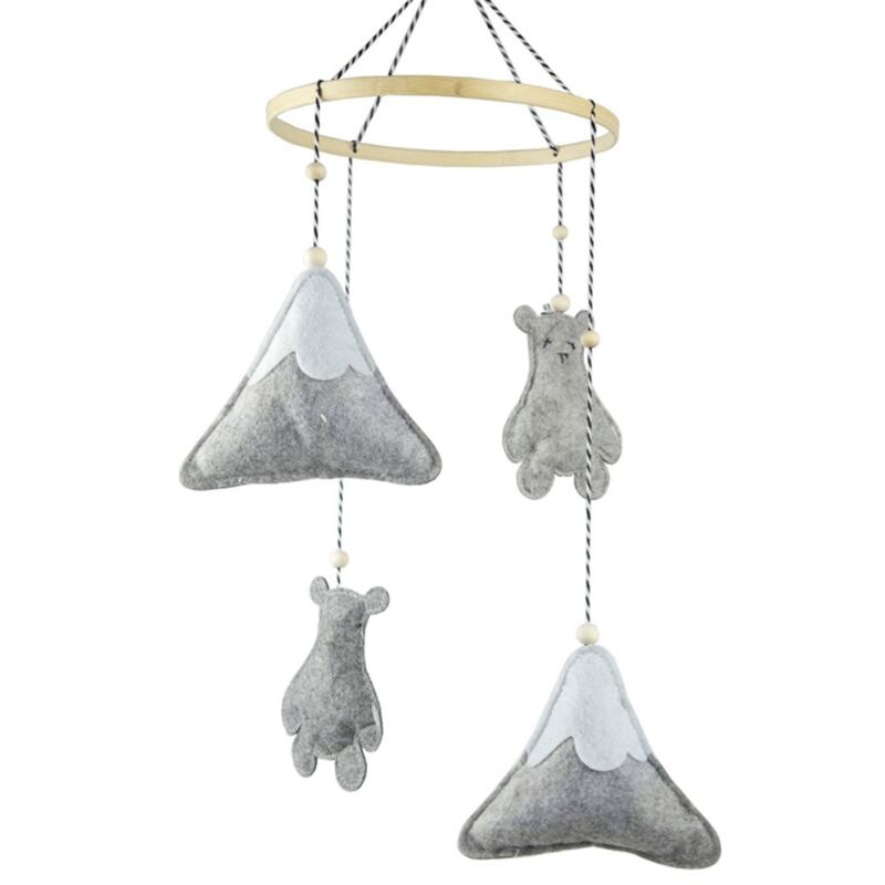Baby Toddler Rattles Mobile Toys Crib Toy Bed Hanging for Baby Newborn Kids Crib Bed Bell Carousel Cots Handmade Room Decoration: 47-6