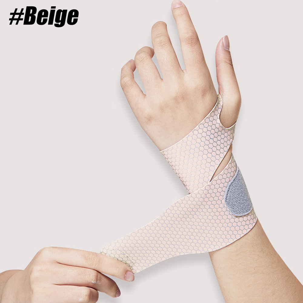 1Pcs Slim Air Wrist Support Strap Adjustable Wrist Wrap for Men Women Wrist Pain Relief, Workout Straps, Arthritis, Fitness: PURPLE