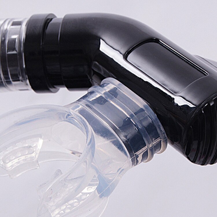 Dive Tube Snorkel Silicone Clear Underwater Diving Tube Snorkel Mouthpiece Regulator Swimming Accessories Mouth Guard