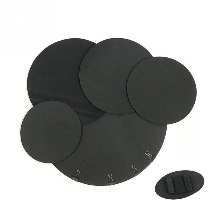 10 Pcs/1 Set Professionele En Praktische Rack Drum Mute Pad Drum Pad Rubber Foam Bass Drum Mute Praktijk pad