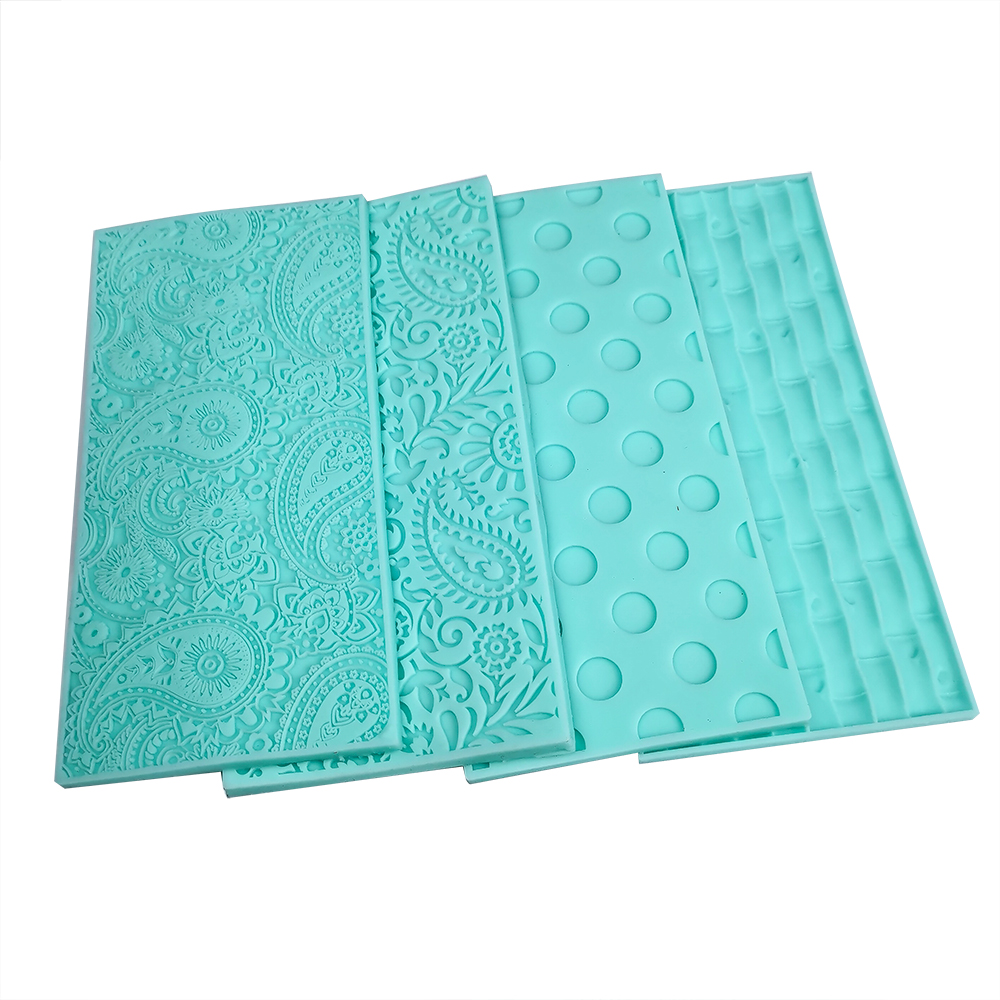 Paisley silikonimuotti pitsimatto fondant-kakkuun pitsimuotti fatima-kuvio silikonimatto mousse-kakun koristelu tee itse käsintehty askartelu