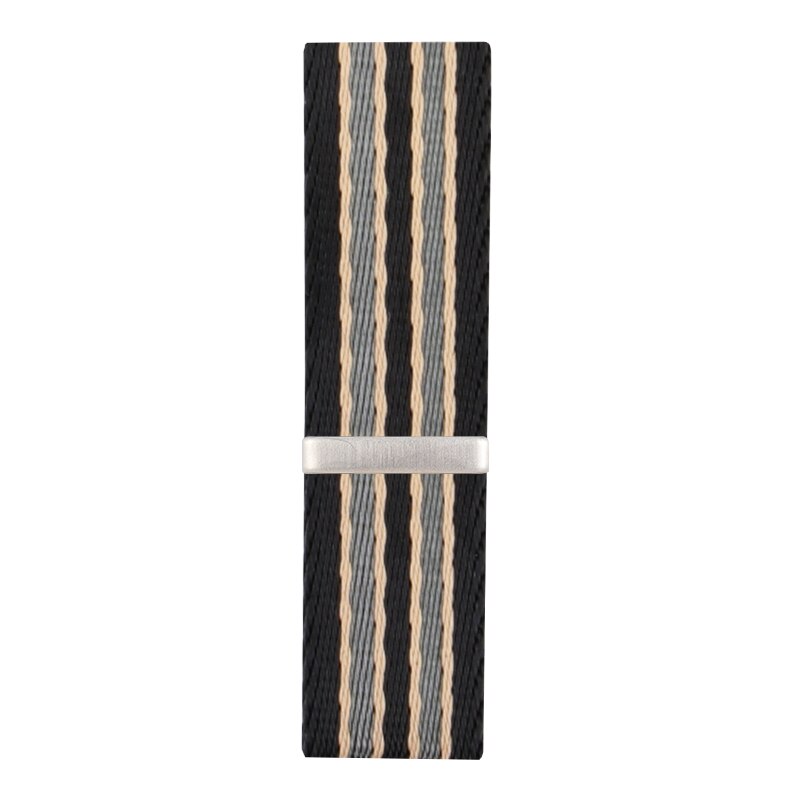 Lærredstribet nylon urbånd nato rem 20mm til omega 007 sea master nato "no time to die" armbånd pin buckletools: Spænde 1 / 19mm
