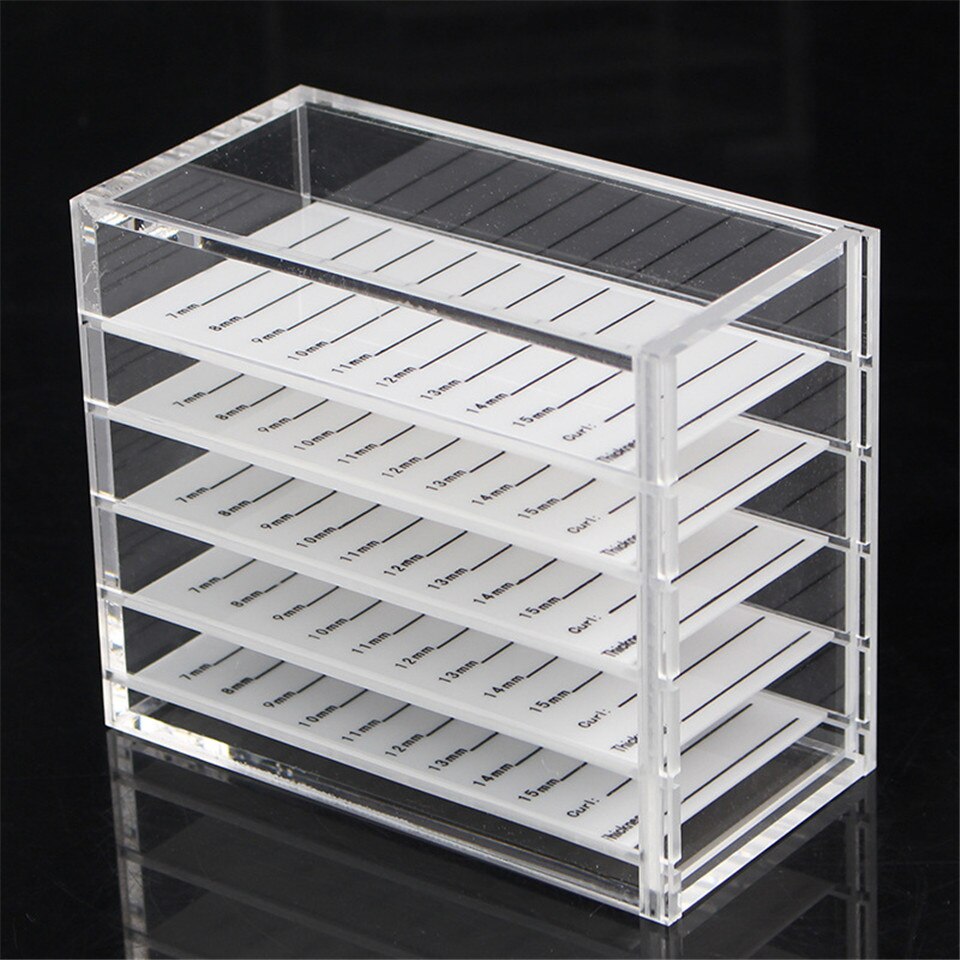 5 Layer False Eyelashes Storage Display Box Acryli... – Vicedeal