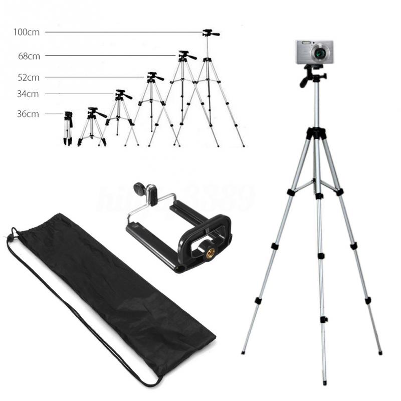 Camera Cam Stand Smartphone Mobile Phone Holder Monopod Tripe Extension Stick Tripod for Camera Standaard Tripods