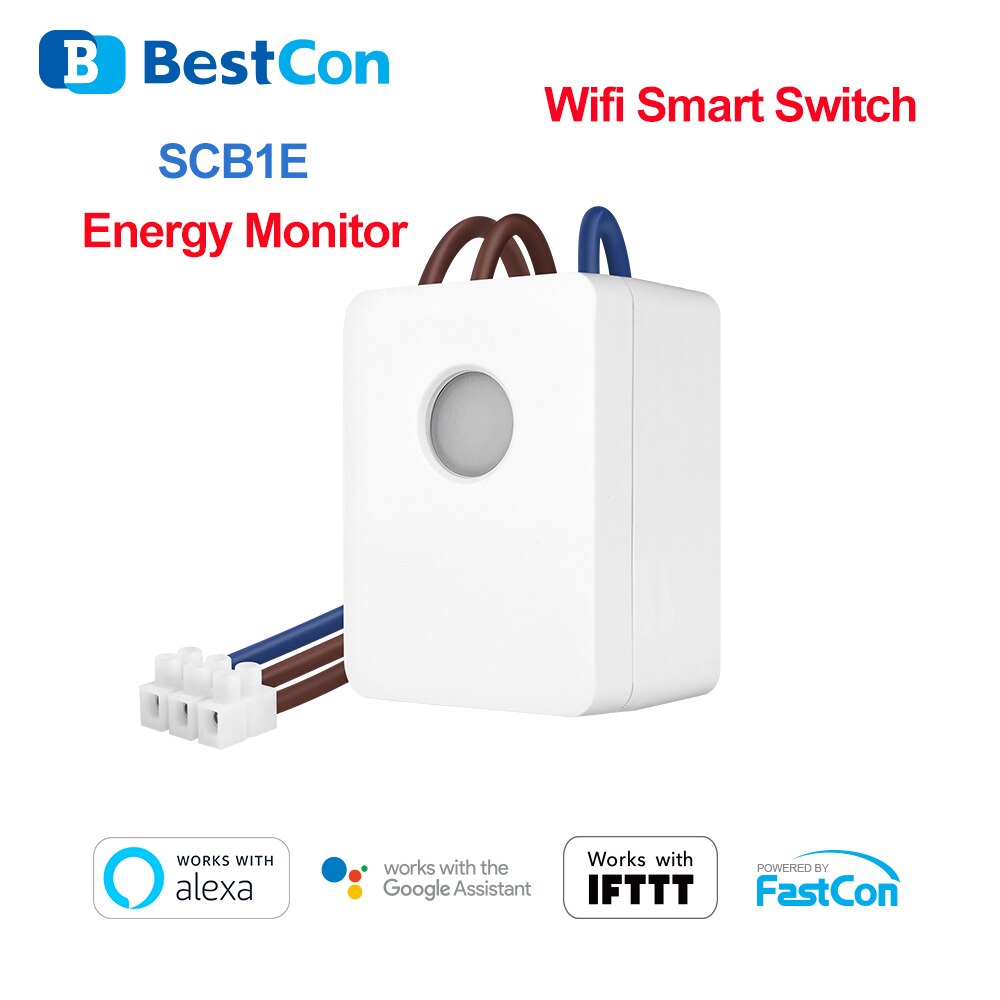 Broadlink RM4C Mini Universele Intelligente Wifi Ir Smart Home Automation Afstandsbediening SCB1E Wifi Smart Switch Werk Met Alex: SCB1E 