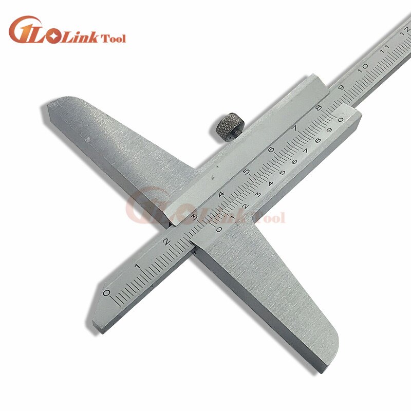 150mm 200mm 300mm Depth Vernier Caliper 0.02mm 0-150mm 0-200mm 0-300mm Depth Gauge Depth Measuring Tool