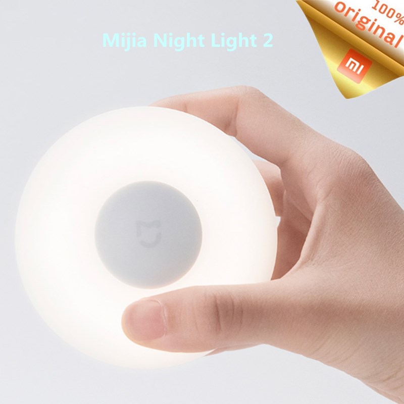 Xiaomi Mijia Led Nachtlampje 2 Inductie Verstelbare Helderheid Infrarood Slimme Bewegingssensor Kleine Lamp Met Magnetische Voet