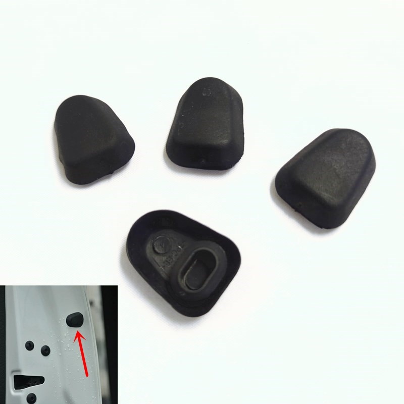Rwsypl deur zijdeur kinderslot afdekking handgreep bevestigingsschroef stof rubberen afdekking voor vw polo golf 7 6 mk5 tiguan passat  b6 b7 b8 amarok