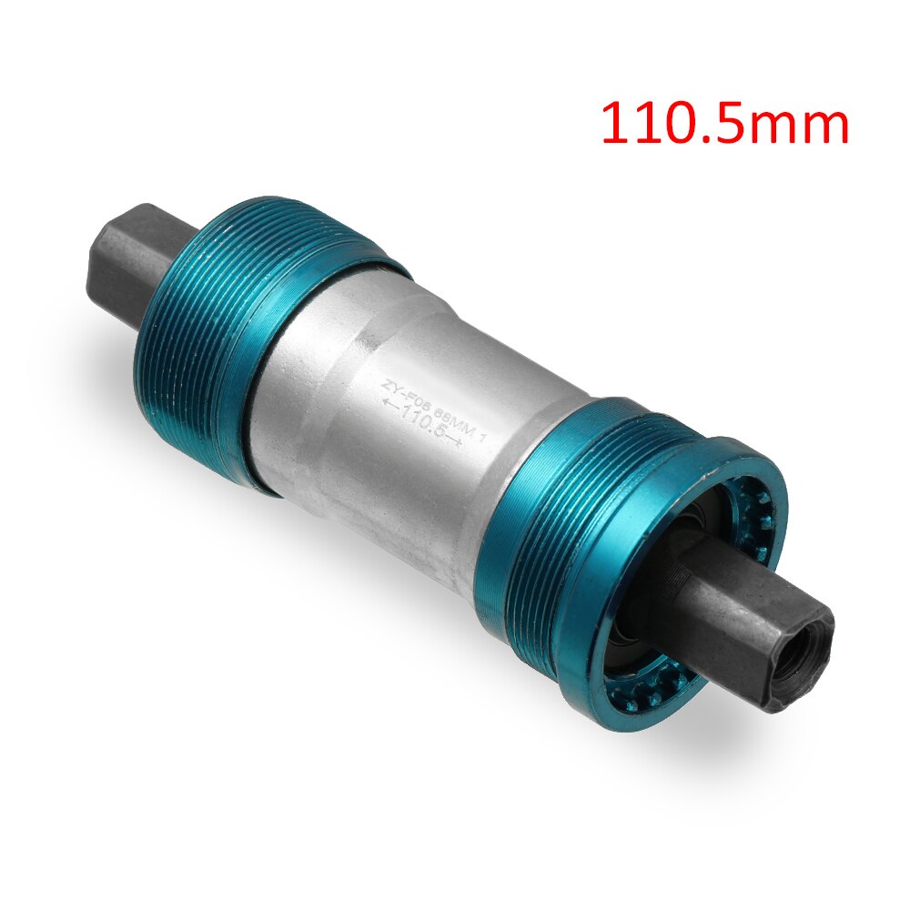68x103-127.5mm Aluminum Road Mountain Bike Bottom Bracket Bicycle Axle Square Taper Cartridge Sealed Bearing Bike Accessories: 68x110.5mm
