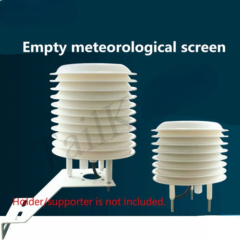 Lege Instrument Onderdak Meteorologische Screen Weerstation (Zonder Sensoren En Houder)