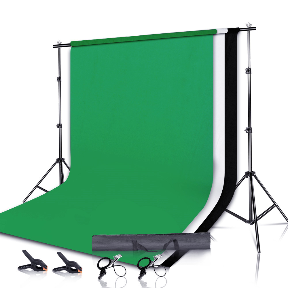 Kit de soporte de fondo de fotografía, sistema de soporte de fondos con soporte ajustable para estudio fotográfico, marco de pantalla de croma verde: Lavanda / 150 * 150