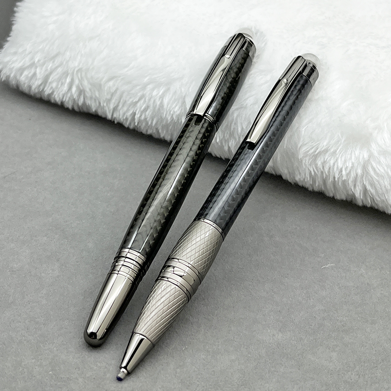 Yamalang Luxury Ballpoint Rollerball Pen Platinum-plated Clip Bussiness Material Carbon Fiber Starwakor