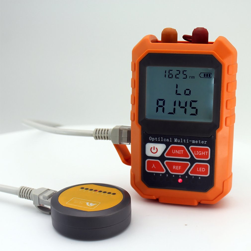 Outil de compteur de puissance à fibers optiques tout-en-un et localisateur de défauts visuels 5mW