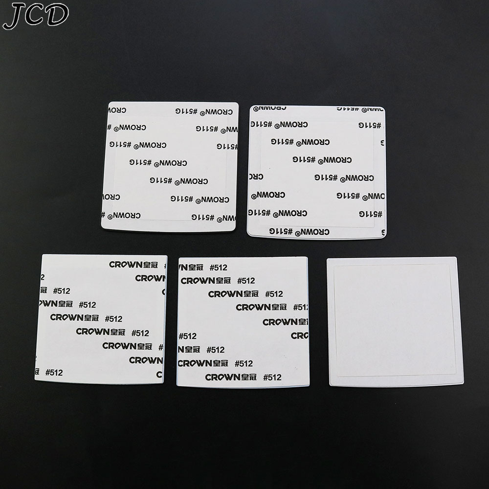 JCD Plastic & Glass Screen Lens Faceplate For Neo Geo Pocket NGP Color Replacement Black Silver Pretector Cover For NGPC