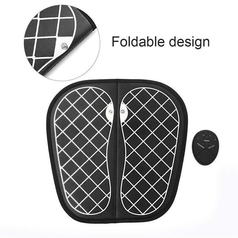 Innovatieve ems pad voetmassagers buikspierfysiotherapie revitaliserende pedicure vibrator elektrische voetspierstimulator