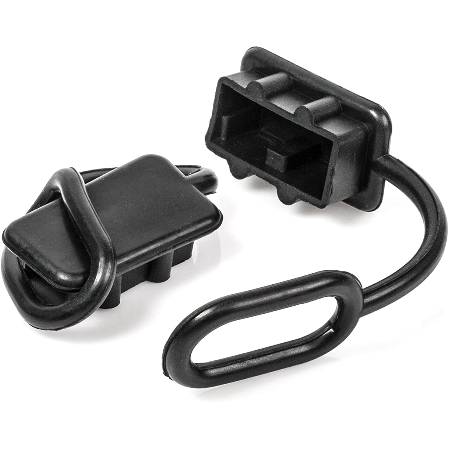 Battery Quick Connect Disconnect Electrical Plug 10 Gauge 50 Amps for Recovery Winch or Trailer 2 Pack