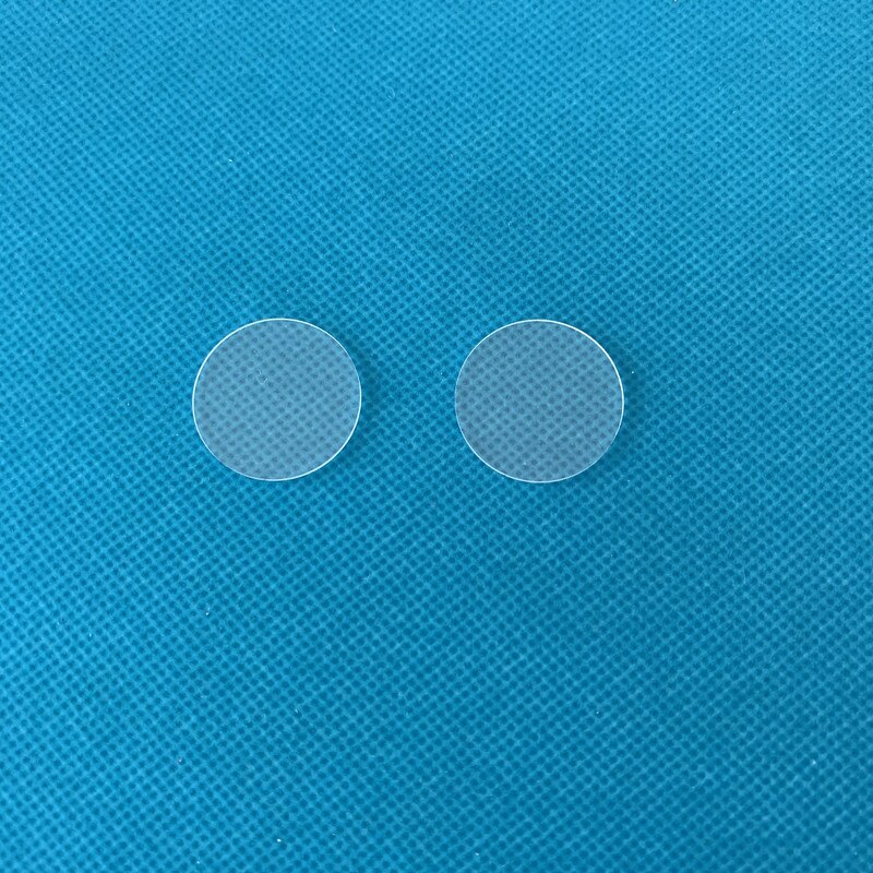 3pcs JGS2 25*2.0mm Fused Silica Window Quartz Glass Disk