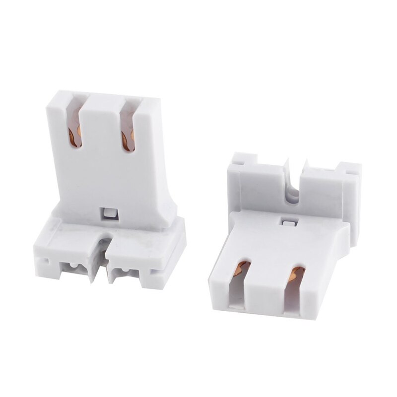 U-Shaped T8 Fluorescent Lamp Holder Light Socket Pair
