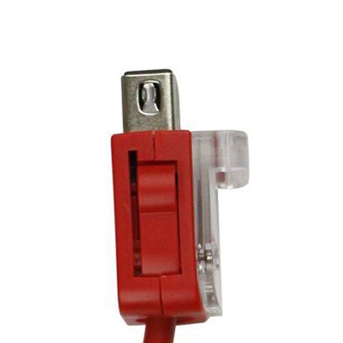 Mando a distancia con Sensor de movimiento rojo + conjunto Nunchuck con cable para consola Nintendo Wii