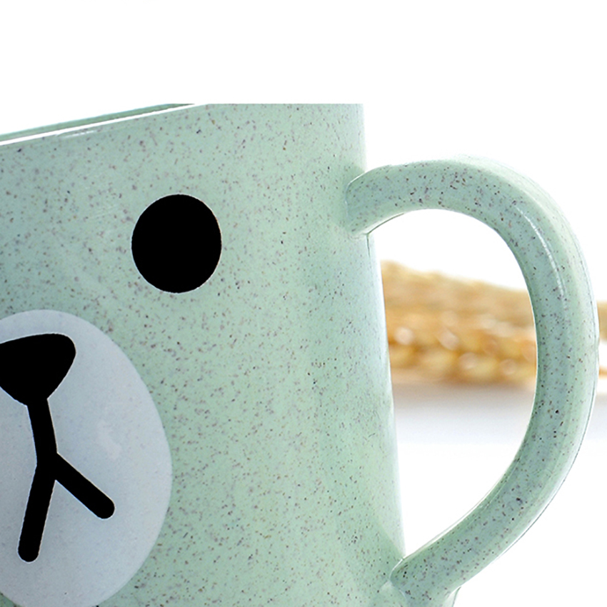Tasse à café lait dessin animé | Joli, tasse à café à lait, tasse de lavage pour enfants, porte-brosse à dents, tasse de rinçage pour la salle de bain, tasses de formation pour bébé 1 pièce