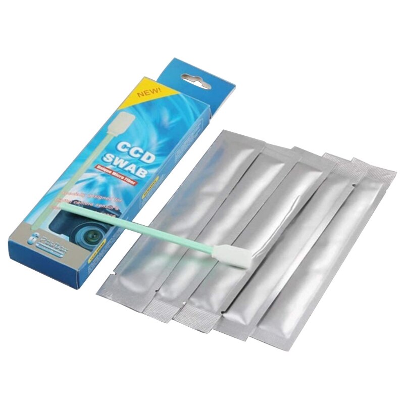 Hisopos de algodón de limpieza para cámara Digital, accesorio con filtro de 6 15mm, D-SLR CMOS CCD, hisopos de algodón de limpieza con Sensor húmedo, suministros de limpieza para cámara