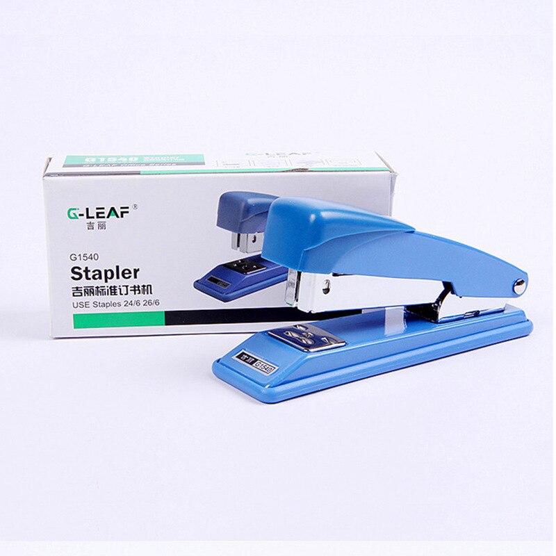 Stapler&Staples Metal base durable stapler Paper bind machine 1000 PCS/box staples School&office supplies