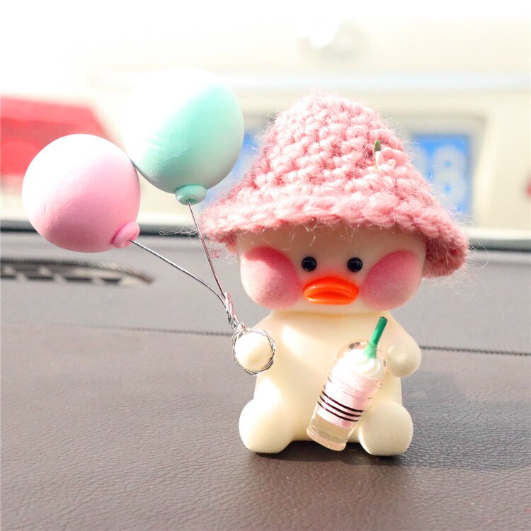 Creatieve Auto-interieur Luchtuitlaat Clip Leuke Eend Auto Decoratie Auto Vrouwelijke Airconditioning Aromatherapie Clip Auto Decoratie: 3