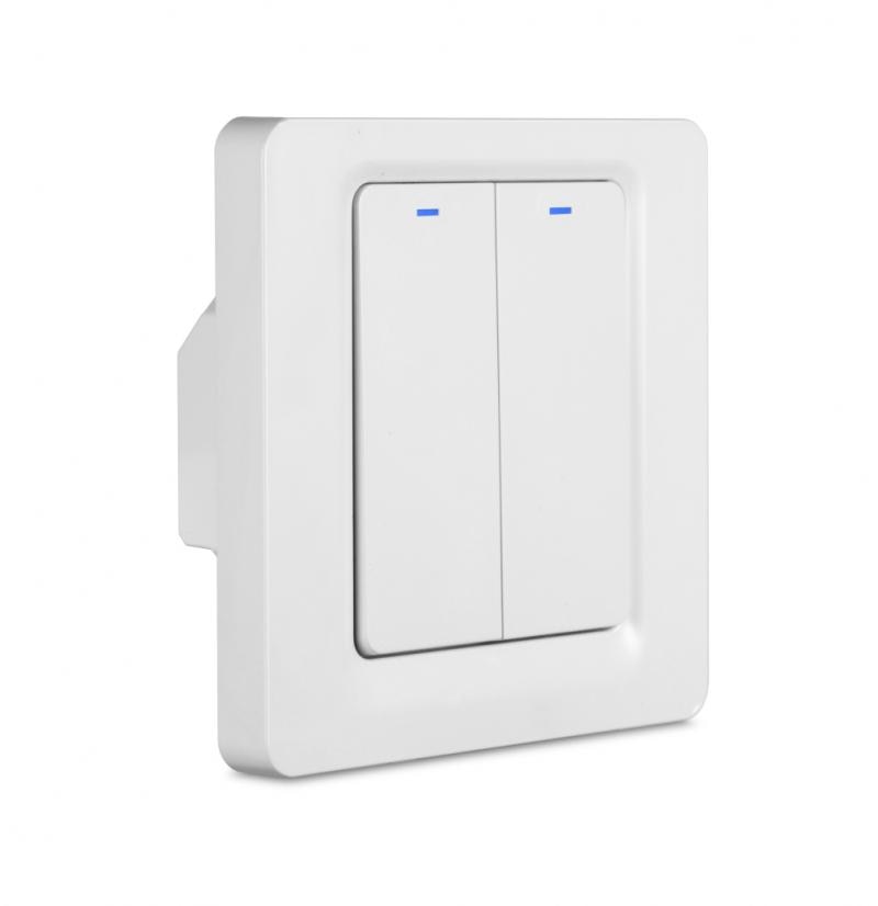 Wifi Wall Touch Switch 1/2/3 Gang 220V Zigbee TUYA Single Fire Smart Touch Switch For Alexa Google Home Assistant EU Smart Home