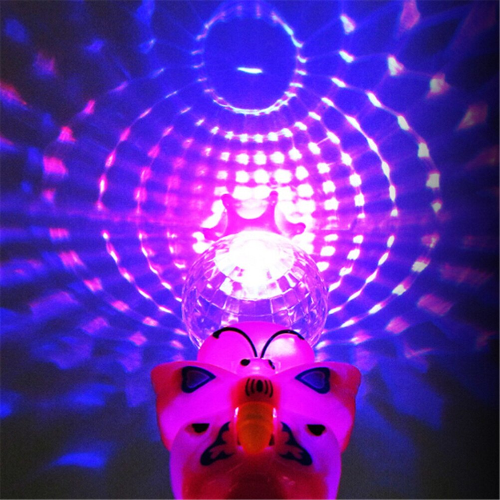 1pc willekeurige knipperende, gloeiende lichtgevende toverstokken, lichtgevend speelgoed, magische verlichtingsstokspeelgoed