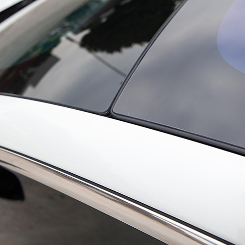 Wind Noise Reduction Kit Anti-Dust Skylight Sealing Strip Lowering Silicone Seal Kit Sunroof Rubber Seal Strip For Tesla Model 3