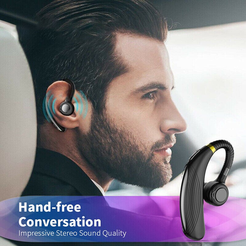Draadloze Bluetooth Headset Hoofdtelefoon Oortelefoon Android Mobiele Telefoon Handsfree
