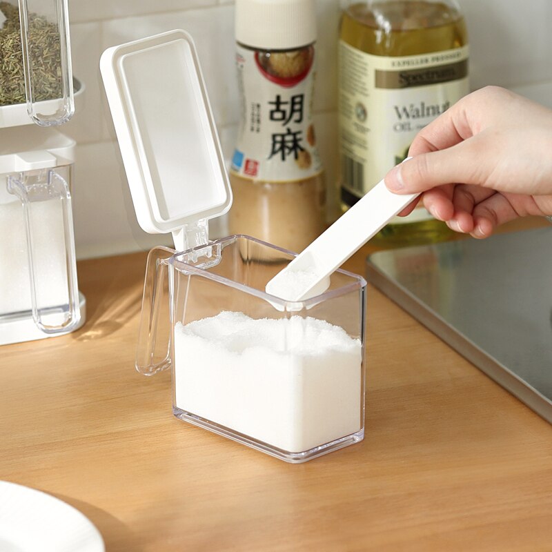 seasoning storage can with handle plastic condimen... – Grandado