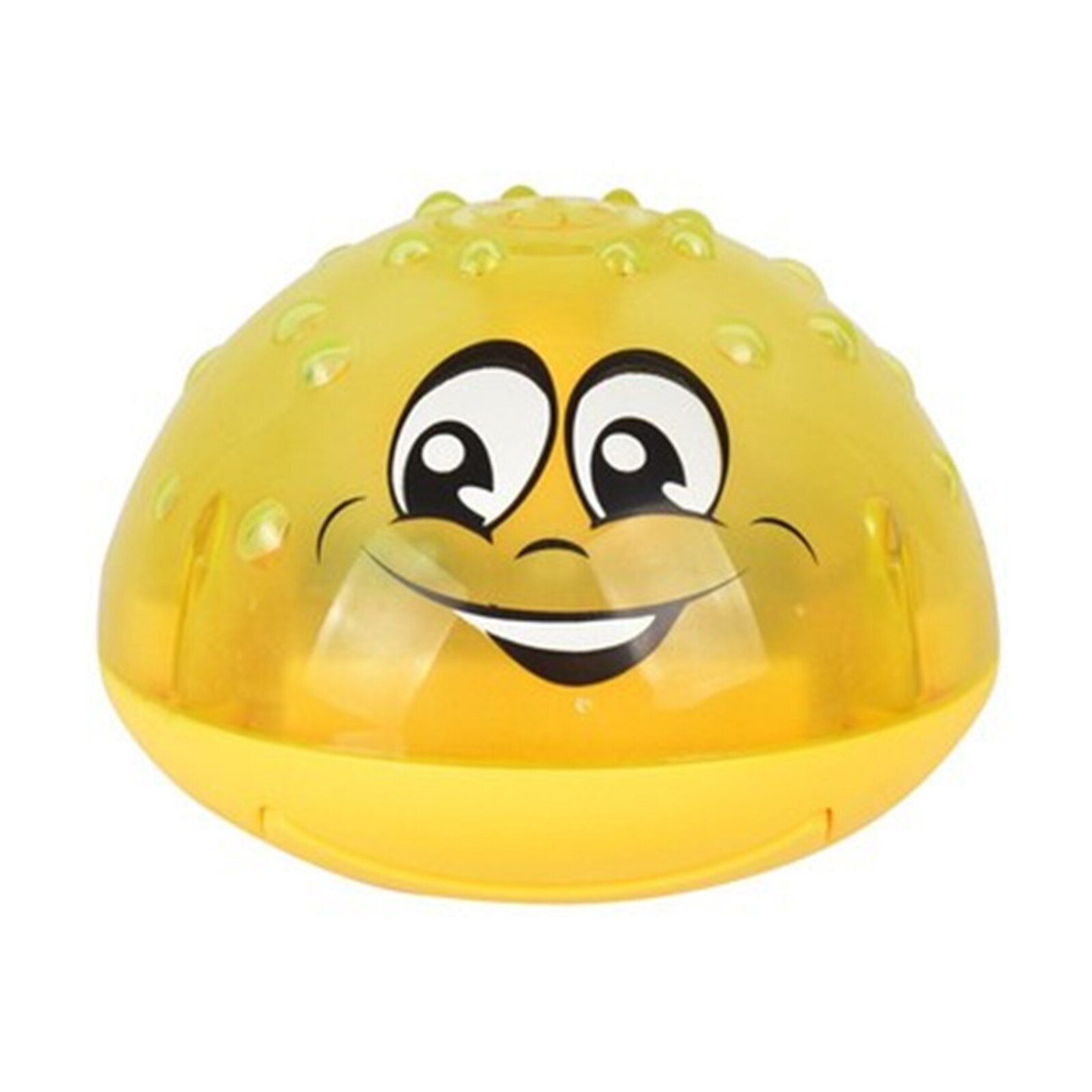 Baby Schlecht Spielzeug SchöNe LED Blinkt Musical Ball Wasser Spritzen Sprinkler Baby Schlecht Dusche Spielzeug Für freundlicher Schwimmen Party: Gelb