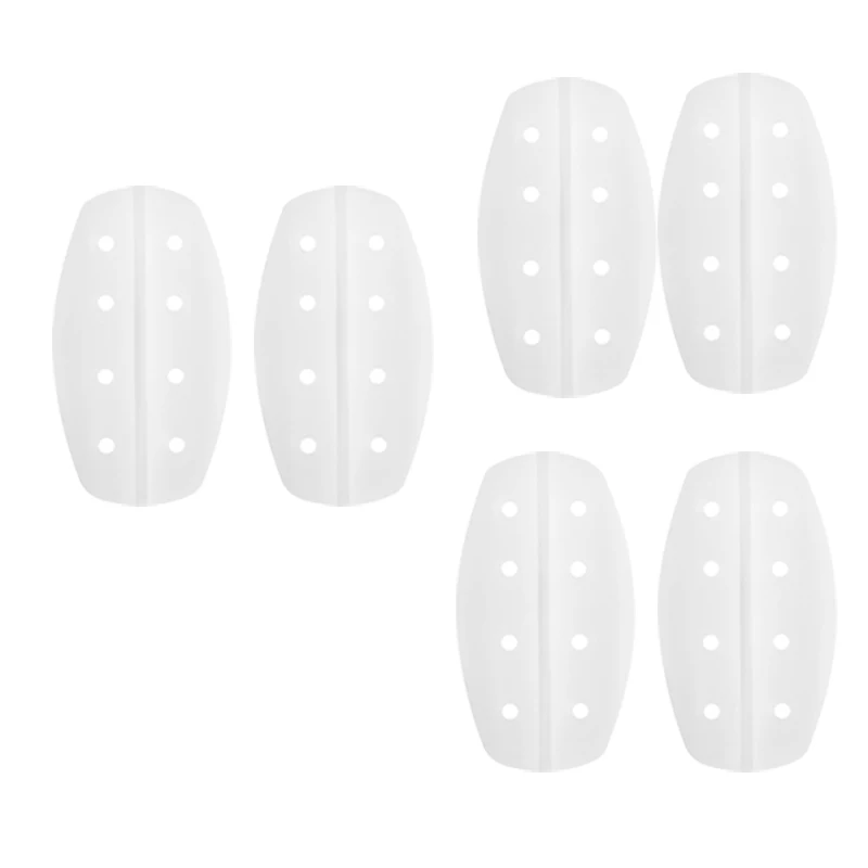 Vrouwen Schouderriem Antislip Pads Meisjes Siliconen Verborgen Kussens Stabiele Lange Termijn Schouderbenodigdheden Monolithische Geperforeerde Mat: Turquoise