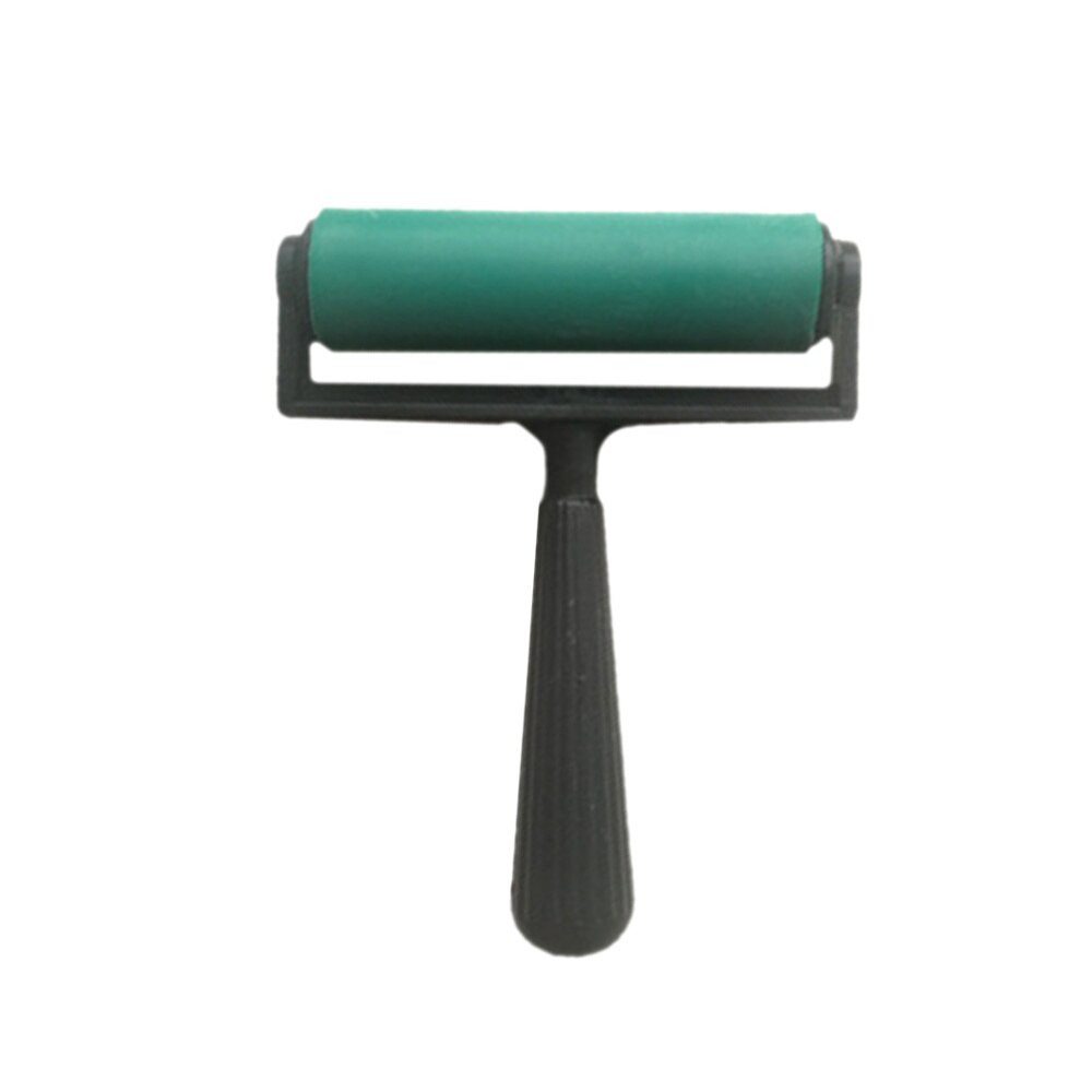 10Cm Printmaking Rubber Roller Brayer Ambachtelijke Projecten Inkt En Stempelen Gereedschap (Rood): Green