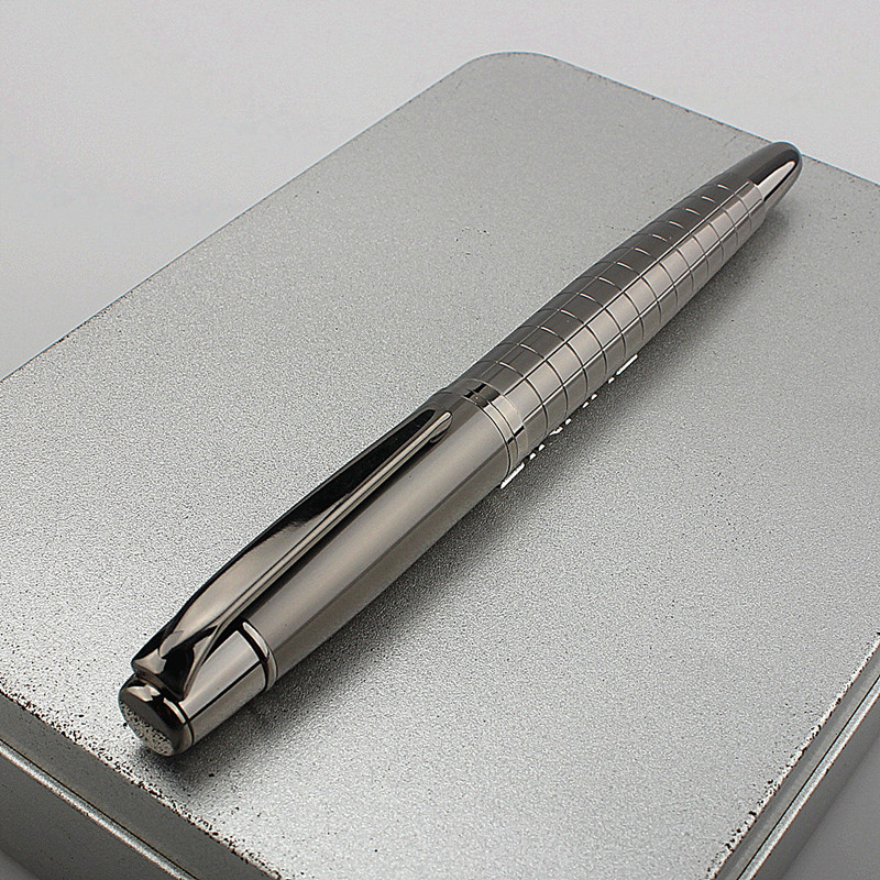 Bolígrafos metálicos de sensación pesada de lujo, bolígrafo de firma para escuela, negocios y oficina, bolígrafo de escritura, suministros de papelería para estudiantes