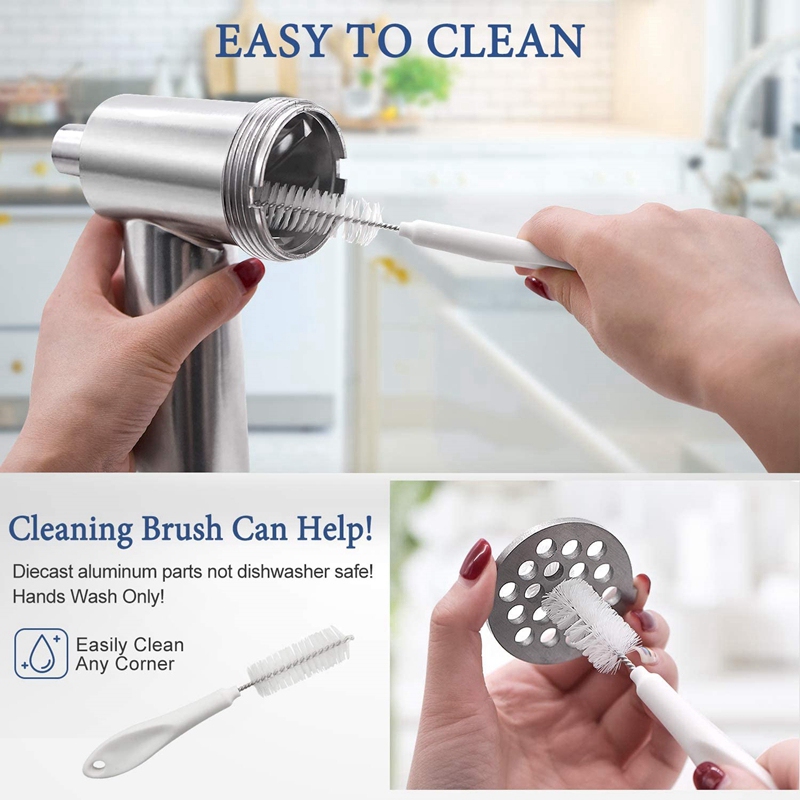 Metal Food Grinder Attachment for KitchenAid Stand Mixers, Meat Grinder Attachment Set