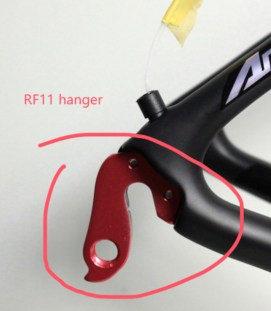 CECCOTTI-Support de dérailleur arrière pour vélo de route, convient uniquement au modèle de la CECCOTTI: Black